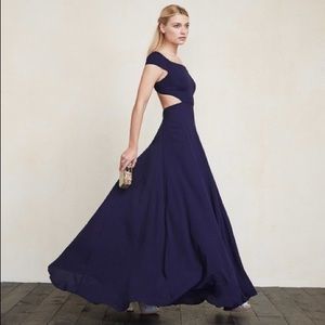 Reformation Sera Dress in Blue